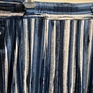 Striped Wide Leg Pants